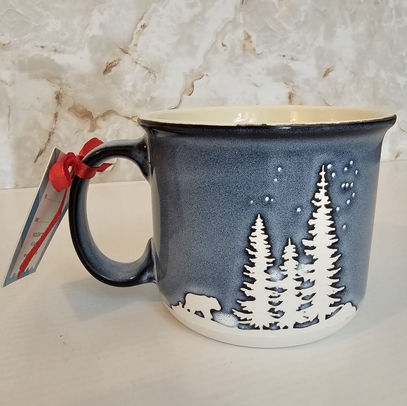 Global Design Forest Bear Holiday Coffee Mug Cup - Picture 10 of 10